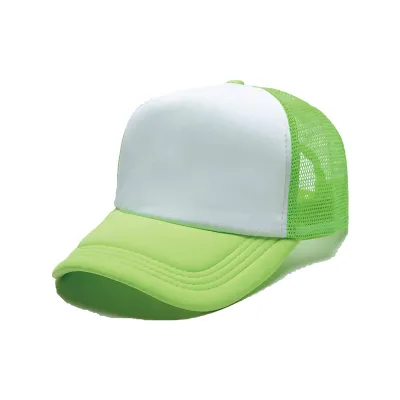 Fashion Neutral Color Matching Mesh Trucker Cap With Custom Logo