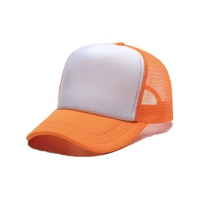 Fashion Neutral Color Matching Mesh Trucker Cap With Custom Logo
