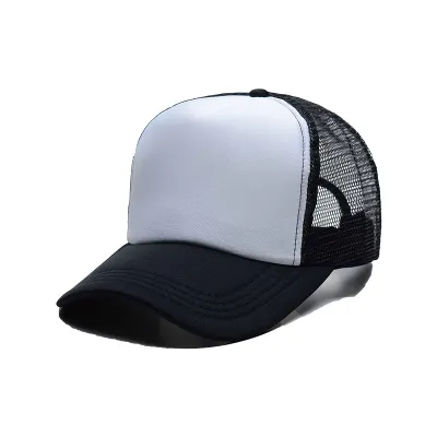 Fashion Neutral Color Matching Mesh Trucker Cap With Custom Logo