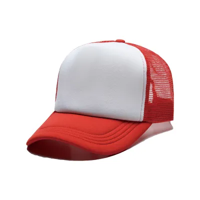 Fashion Neutral Color Matching Mesh Trucker Cap With Custom Logo