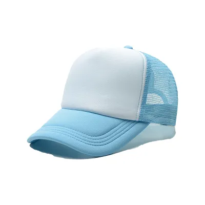 Fashion Neutral Color Matching Mesh Trucker Cap With Custom Logo