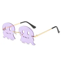 Gold Frame Purple Film