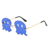 Gold Frame Blue Film