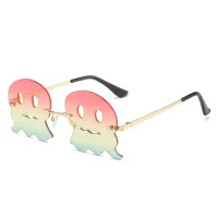 Gold Frame Red Yellow Slice