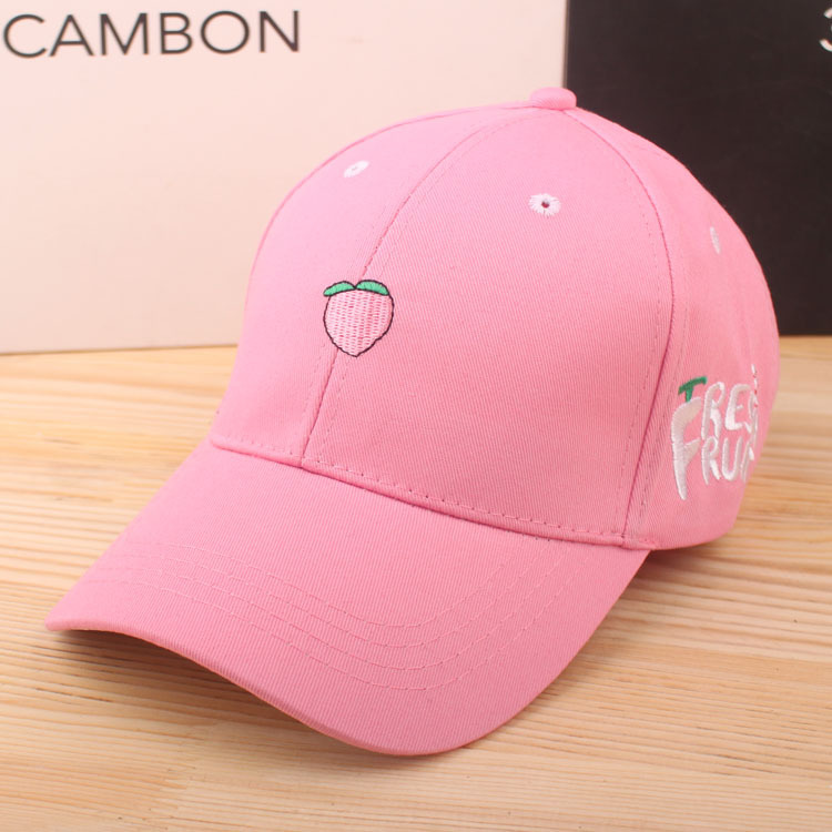[PAKUA] / ☆ PAKUA CHERRY BALL CAP / CREAM QIZYOQA Fresh Cherry Fruit Trucker Baseball Cap for Men