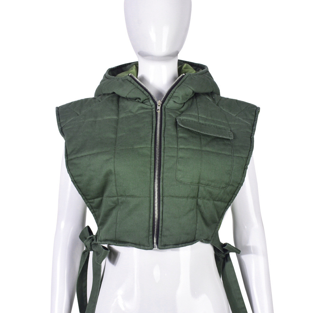 トップス COMMON/DIVISOR / NAMPULA/ HOOD VEST COMMON DIVISOR NAMPULA HOOD VEST