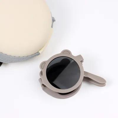 Kids Baby Cute Panda Round Sunglasses Children Girls Boys Fashion Accessories