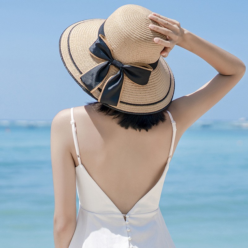 Wholesale Summer Women'S Fashion Casual Outdoor Big Brim Sunscreen