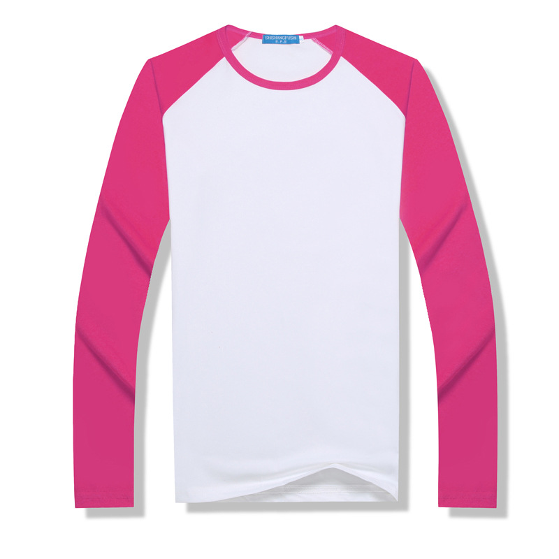 【福袋セール】 Round Sleeve Long Unisex Fashion Wholesale Neck Color Solid Clothing