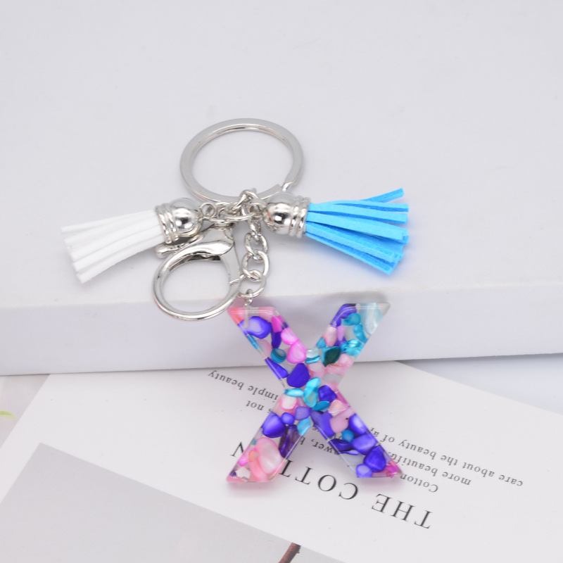 Resin Alphabet Letter Keychains – Endlessly Lorraine