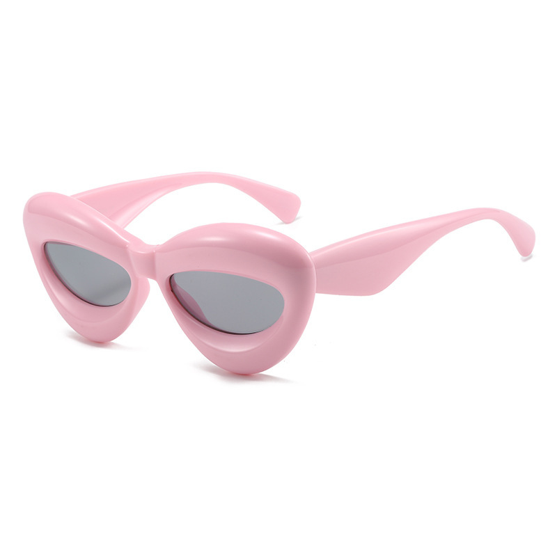 Wholesale Fashion Casual Personality Cat Eye Solid Color