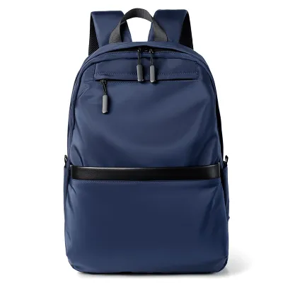 Men Casual Waterproof Wearable Backpack Polyester Urban Simplicity Air Cushion Strap