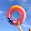 Inkjet Swimming Circle Pink