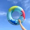 Inkjet Swim Ring Blue