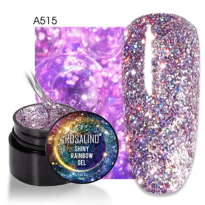 Strobe Multicolor Glitter Nail Glue 5ml - Long Lasting Nail Art Adhesive