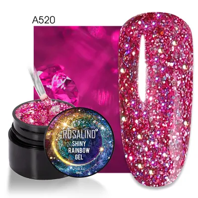 Strobe Multicolor Glitter Nail Glue 5ml - Long Lasting Nail Art Adhesive