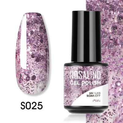 Pure Color Light Therapy Nail Gel - 48 Colors, Nude Broken Diamond Flash, Convenient Gel Polish