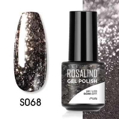 Pure Color Light Therapy Nail Gel - 48 Colors, Nude Broken Diamond Flash, Convenient Gel Polish