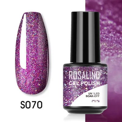Pure Color Light Therapy Nail Gel - 48 Colors, Nude Broken Diamond Flash, Convenient Gel Polish
