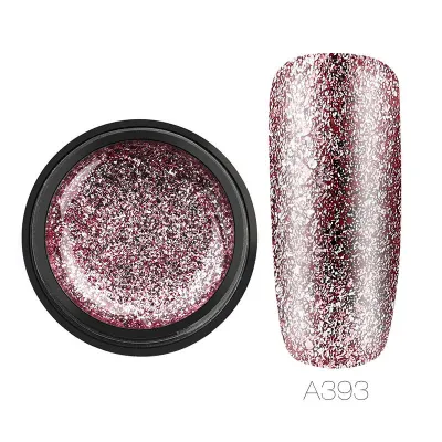 Fashion Sequin UV Nail Polish 24 Colors Glitter Nude Manicure Set