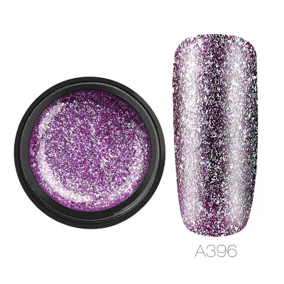 Fashion Sequin UV Nail Polish 24 Colors Glitter Nude Manicure Set