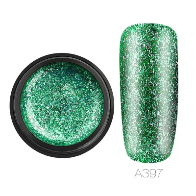 Fashion Sequin UV Nail Polish 24 Colors Glitter Nude Manicure Set
