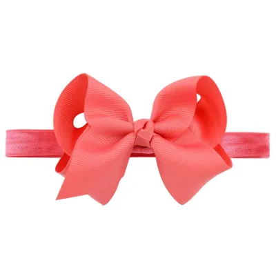 Plaid Bowknot Headband for Girls - Kids Fashion Solid Color Nylon Hair Accessory