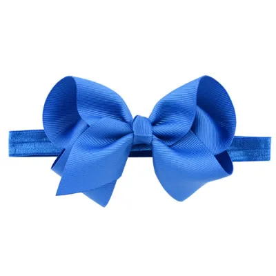 Plaid Bowknot Headband for Girls - Kids Fashion Solid Color Nylon Hair Accessory
