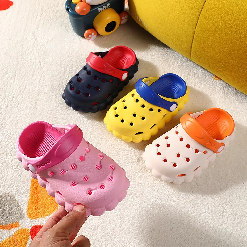 Children Kids Baby Fashion Girls Boys Hole Indoor Beach Slippers Shoes EVA Casual Unisex
