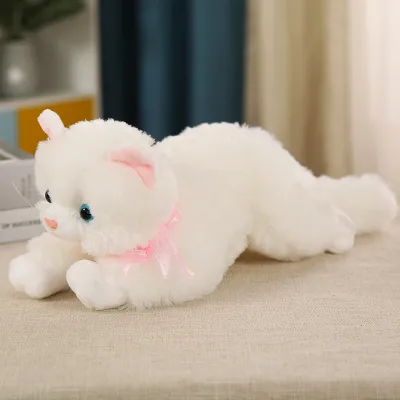 Kids Cute Realistic Simulation Cat Plush Toy Electrified Doll Soft Short Plush