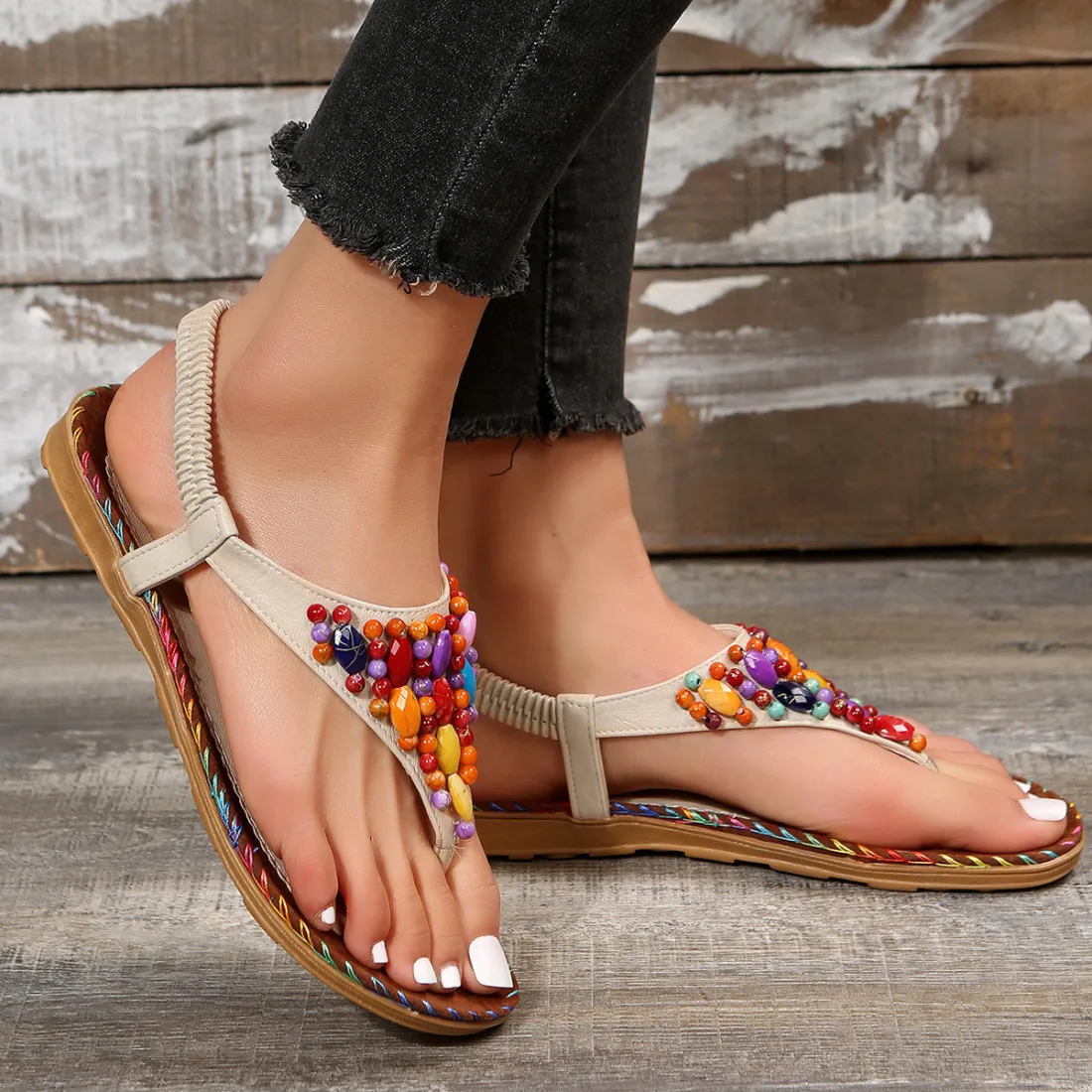 36 Pairs Ladies' Fashion Sandals Assorted Colors Size 6-11 - Women's Flip  Flops - at 
