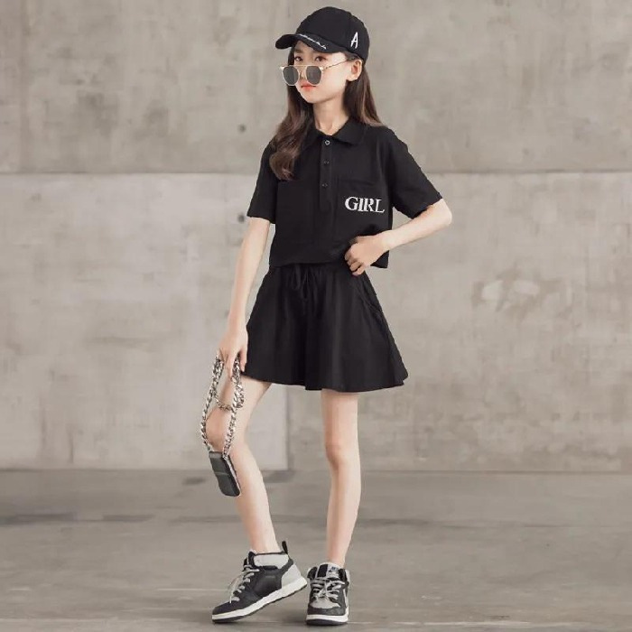 送料無料 通販 Teenagers Kids Children Wholesale Fashion Print Letter Girls Girls