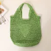 Inverted Triangle Hollow Green
