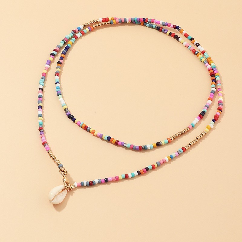 【2plan】24SS★ [LAN ARCHIVE] Shell Mini Beads Necklace 1073] Shell Mini Beads Necklace - LAN ARCHIVE | 60% - Asian