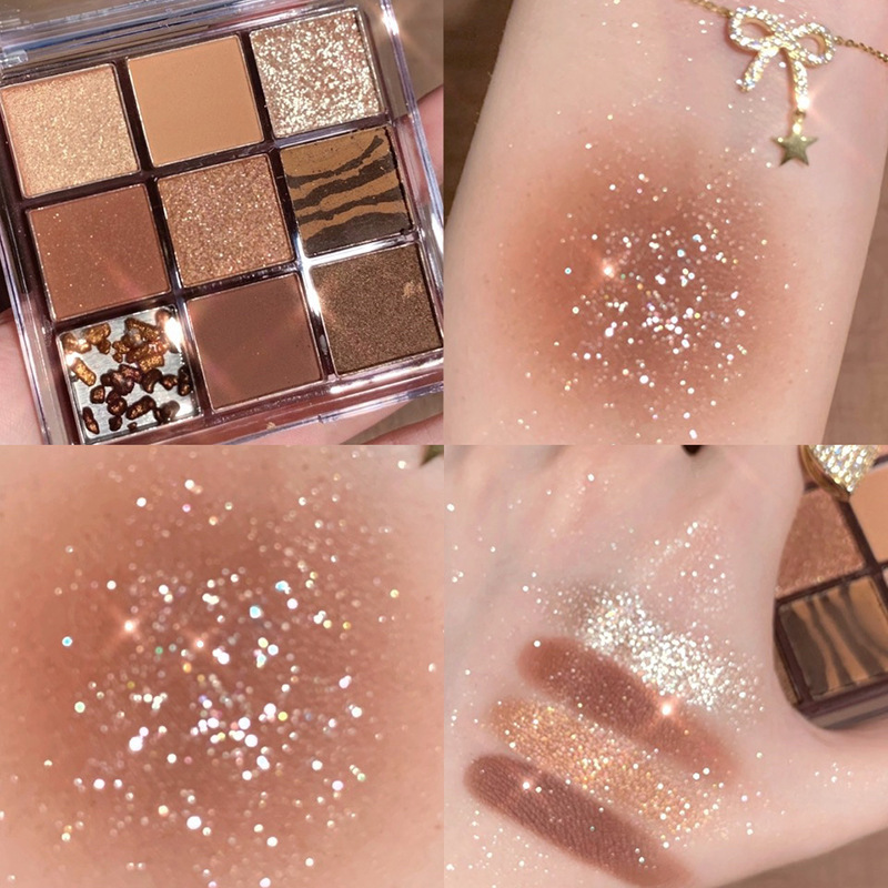 Wholesale DIKALU Nine-Color Eyeshadow Palette With