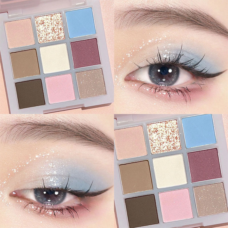高級感 Wholesale DIKALU Nine-Color Eyeshadow Palette With ボディ・フェイスケア