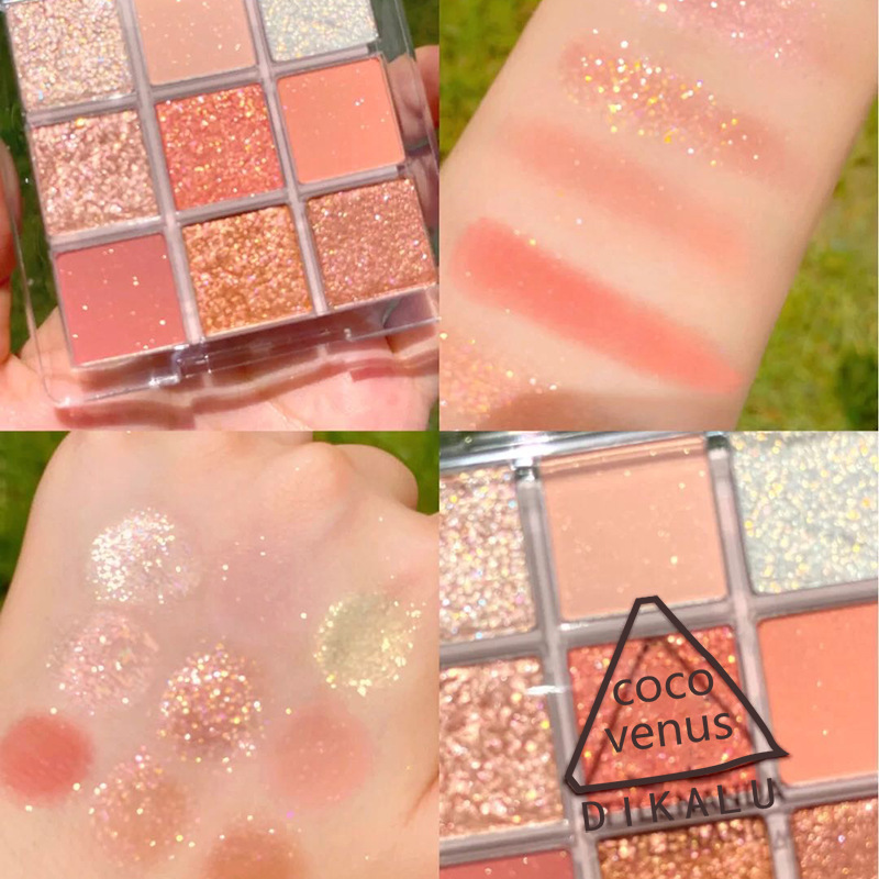 Wholesale DIKALU Nine-Color Eyeshadow Palette With