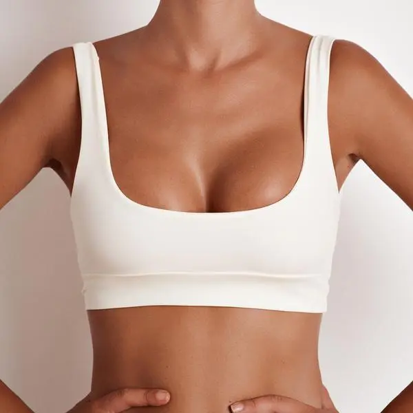 Women'S Solid Color Fashion Casual Two-Piece Separates Swimwear