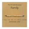 Gold Family With Card