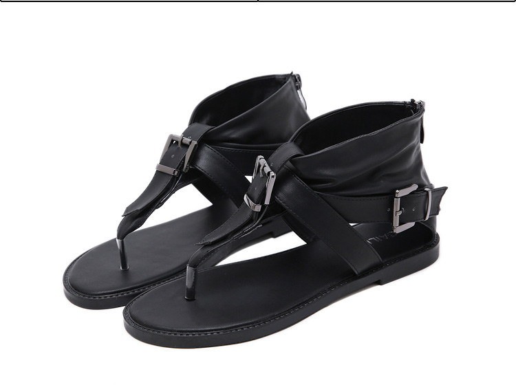 Wholesale Plus Size Women Fashion Vintage Buckle Buckle Flip