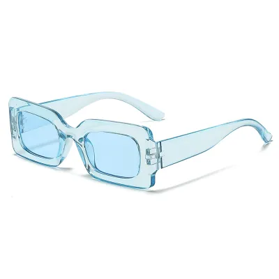 Men's Women's Fashion Casual Retro Square Frame Sunglasses