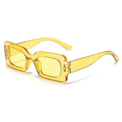 Men's Women's Fashion Casual Retro Square Frame Sunglasses