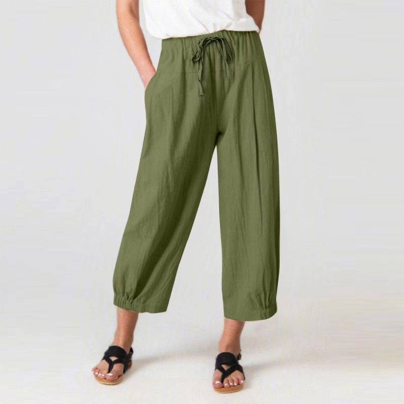 Wholesale Women'S Fashion Casual Cotton Linen Loose