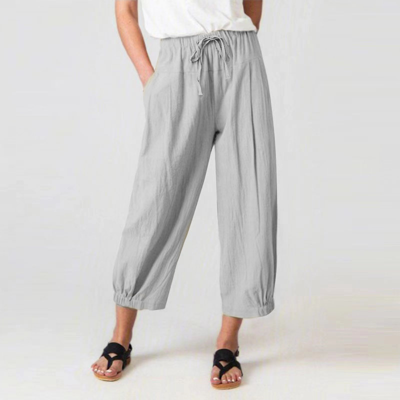 Wholesale Women'S Fashion Casual Cotton Linen Loose