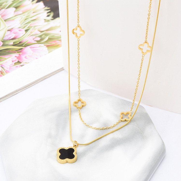 Clover Shell Necklace – flyinglizard