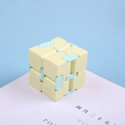 Children Kids Baby Fashion Magic Square Stress Relief Educational Toy Cube 4x4x4cm Plastic