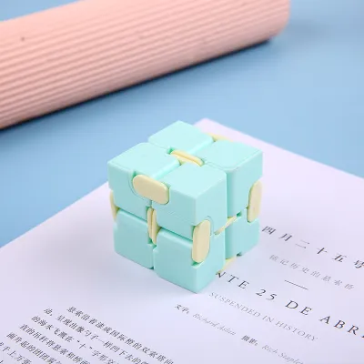 Children Kids Baby Fashion Magic Square Stress Relief Educational Toy Cube 4x4x4cm Plastic
