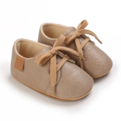 Toddlers Newborn Baby Fashion Girls Boys Soft Sole Casual Shoes Unisex Solid Color Artificial PU