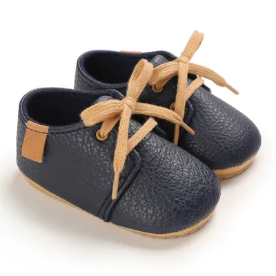 Toddlers Newborn Baby Fashion Girls Boys Soft Sole Casual Shoes Unisex Solid Color Artificial PU