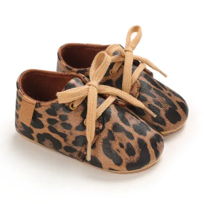 Toddlers Newborn Baby Fashion Girls Boys Soft Sole Casual Shoes Unisex Solid Color Artificial PU